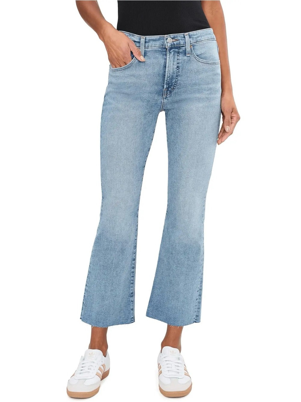 Madewell The Stretch Flare Crop Jean